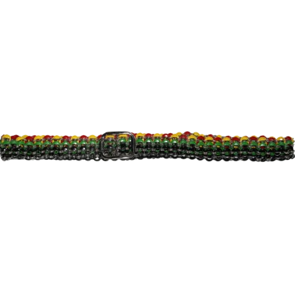 RASTA BOTTLE TAB BELT