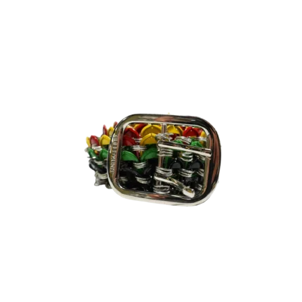 RASTA BOTTLE TAB BELT